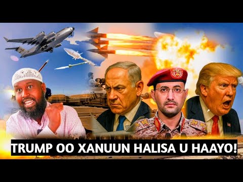 TRUMP OO CAAFIMADKII AAD LOOGA DEYRIYAY; ILHAN OMAR OO WARCULUS SO SAARTAY; USA NINKII WEERARAY