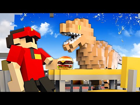 DINOSAURS ATTACK RESTAURANT! (Teardown)