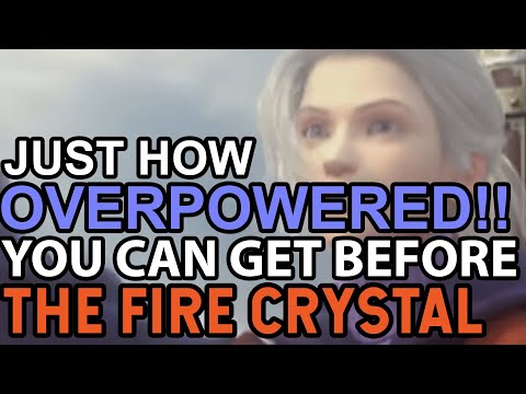Final Fantasy 3 - How OVERPOWERED! Can You Get BEFORE The Fire Crystal