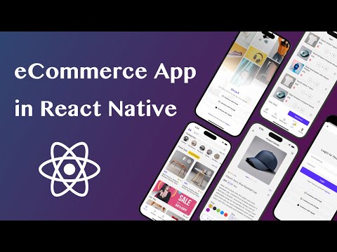 🔴 Complete eCommerce App UI in React Native | React Native Project