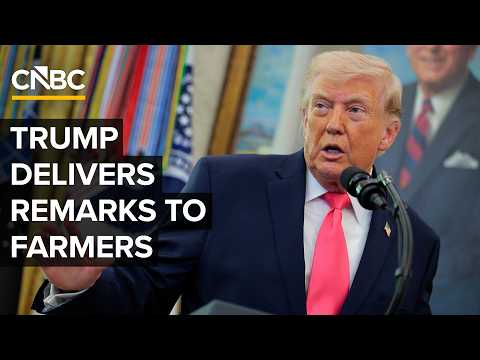 President Trump delivers remarks to farmers — 3/27/2026
