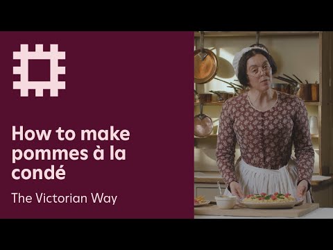 How to make pommes à la condé - The Victorian Way