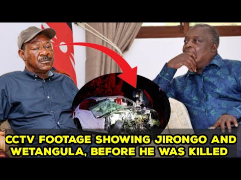 CCTV Footage Showing Wetangula and Jirongo Before He Was Killed