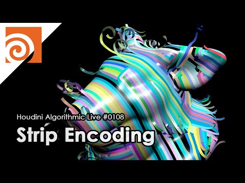 Houdini Algorithmic Live #108 - Strip Encoding