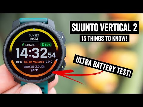 Suunto Vertical 2 In-Depth Review: Flashlight & New AMOLED Battery King?
