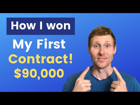 Government Contracts: How I won my first Government Contract (Road Salt Story!)