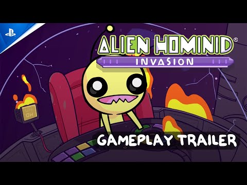Alien Hominid Invasion - Launch Trailer | PS5 & PS4 Games