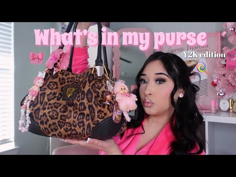 WHAT’S IN MY PURSE (juicy couture y2k edition) 🎀🍭💕