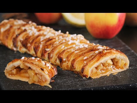 Apple Tart Puff Pastry | Quick and Easy Dessert | How Tasty Channel