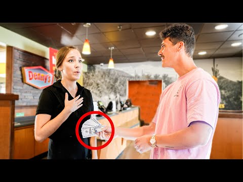TIPPING WAITRESSES $500!!