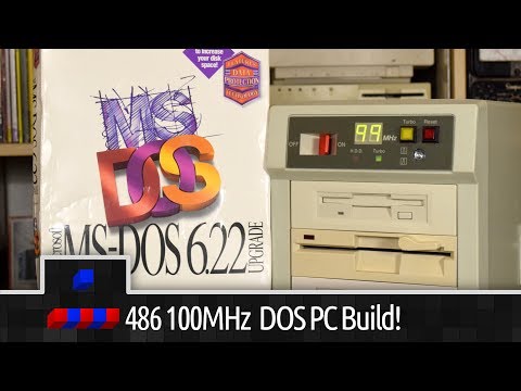 486 100MHz MS-DOS PC Build!