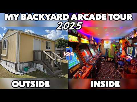 What’s it Like Having An Arcade In My Back Yard? | Shed-Cade Tour 2025!