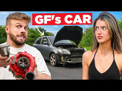 I SECRETLY PUT A BIGGER TURBO ON MY GIRLFRIEND'S CAR