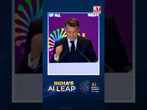 India & France Chart Independent AI Path Amid Global GPU-Chip Tensions | ET Now | ET Now #shorts