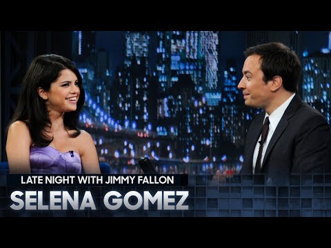 Selena Gomez Makes Jimmy Her Special Texas Popcorn | Fallon Flashback (Late Night with Jimmy Fallon)