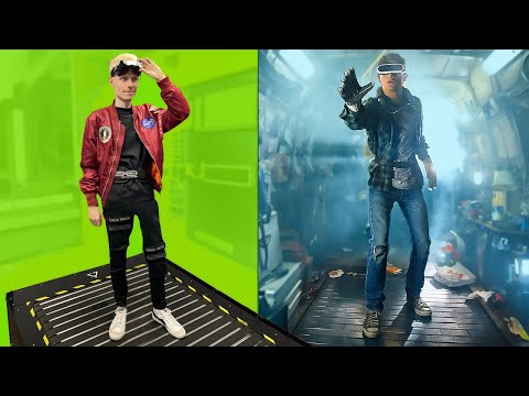 I Tried THE Ready Player One VR Treadmill!