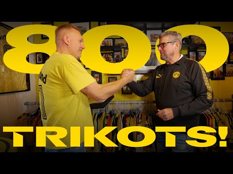 He owns over 800 BVB jerseys! 🤯 | Surprise visit from Nobby to jersey collector
