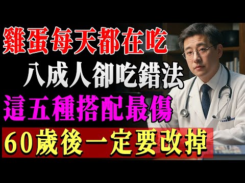 每天吃雞蛋卻沒效果？你可能踩到這5大營養雷區，反而傷身，快來學正確吃法！