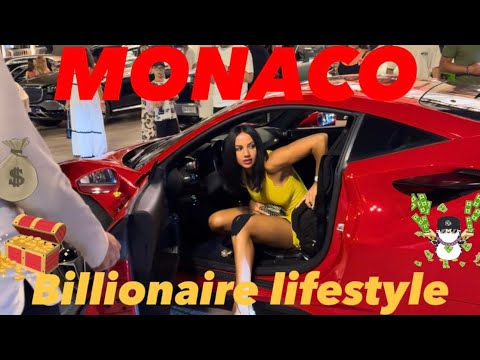 MONACO LUXURIOUS LADY LIFESTYLE 🔥COMPILATION HOT LADY NIGHTLIFE👠#monaco #billionaires #supercars 