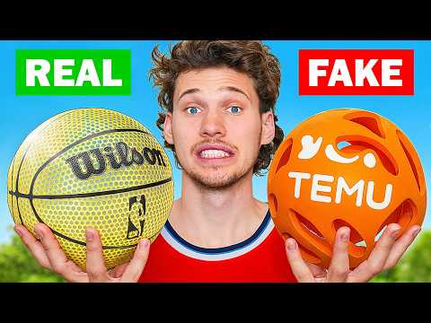 Testing Temu SCAM Basketball Products!