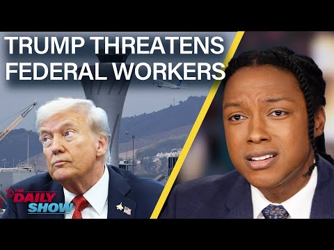 Trump Dangles Shutdown Paychecks, FAA Stretches Thin & FBI Looks for Amelia Earhart | The Daily Show