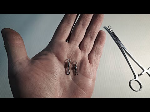 Самодельный Вертлюжок для Рыбалки за несколько минут работы!