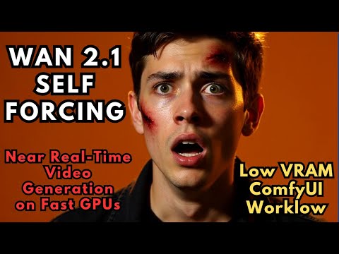 WAN 2.1 Self Forcing w/ LoRA - Best Low VRAM Local AI Video Generator - ComfyUI Tutorial