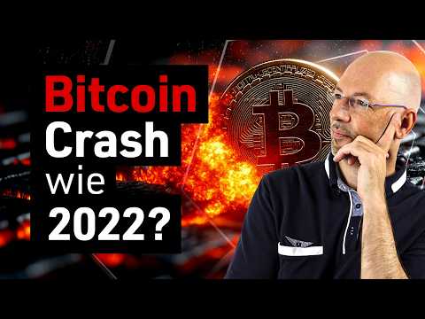Bitcoin: Crash-Warnung! Wiederholt sich 2022 jetzt?