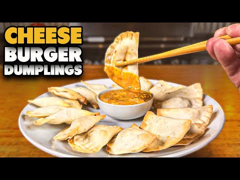 Cheeseburger Dumplings (Pierog) by Schueys BBQ