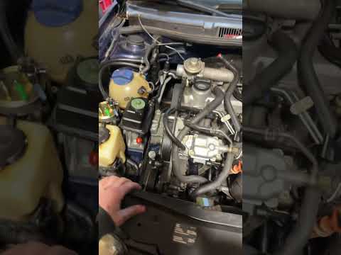 Pt.2 motor is ready to come out and I’m ready to be done lol #mk4jetta #volkswagen #tdijetta