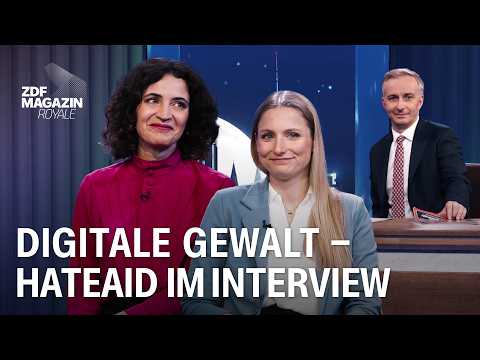 Hass im Netz und die Unschuldsvermutung: Ein Gespräch mit HateAid | ZDF Magazin Royale