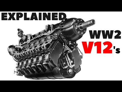 WW2 Aviation V12 Design Decisions Explained - History & Technical Deep Dive