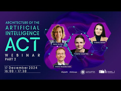 Second Webinar on the architecture of the AI Act