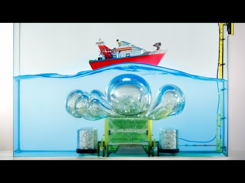 Lego Sinking Ships! Experimental Designs - Making and Testing!