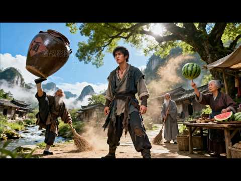 Kung Fu Movie! A loser enters a hidden village of masters, climbs to the peak of martial arts world!