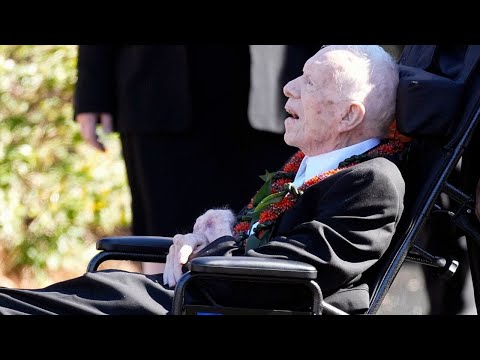 1 year after Jimmy Carter entered hospice care