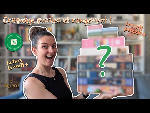 CRAQUAGE puzzles et RANGEMENT de la puzzlethèque 🤭🧩