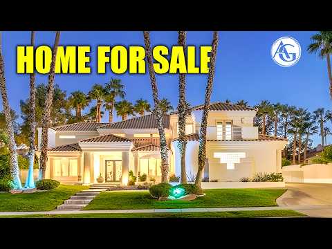 Exclusive Guard Gated Home for Sale | Resort Style Backyard | Las  Vegas Mansion for Sale | 5 Car
