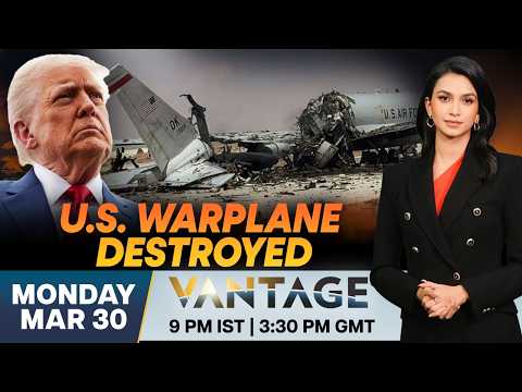 US Iran War LIVE: US Jet Damaged, Haifa Targeted: War Escalates on Day 31 | Vantage on Firstpost