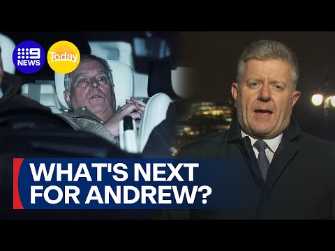 FIRST IMAGES: Andrew released as investigation hits new phase | 9 News Australia