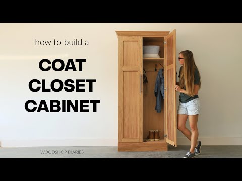 How to Build a Storage Cabinet for Entryway | Mudroom Redo Part 1