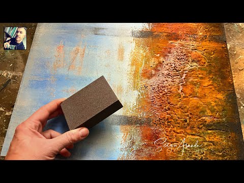 ✨ Create Stunning Abstract Texture Art With Oxide Effects — Easy Step-by-Step Tutorial! ✨