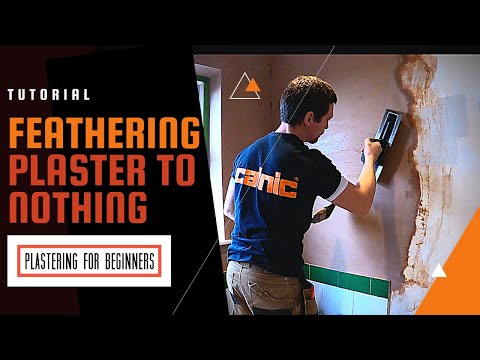 Feathering Plaster | How To Plaster An Existing Wall LIKE A PRO