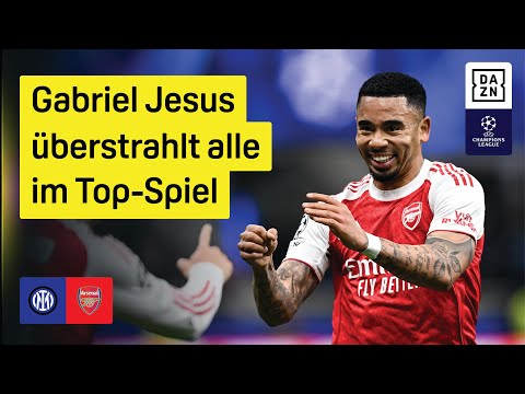 Inter Mailand - FC Arsenal | UEFA Champions League | DAZN Highlights