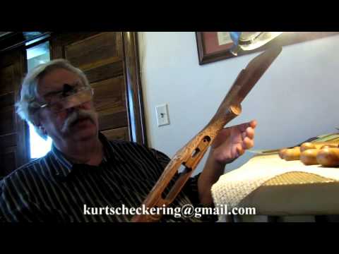 Gunstock Checkering - Filling in Your Pattern THE RIGHT WAY - Rex Reviews