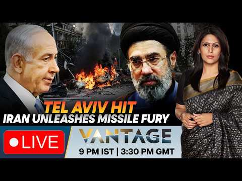 LIVE: Iranian Missiles Hit Tel Aviv; War Continues Despite Talks | Vantage with Palki Sharma | N18G