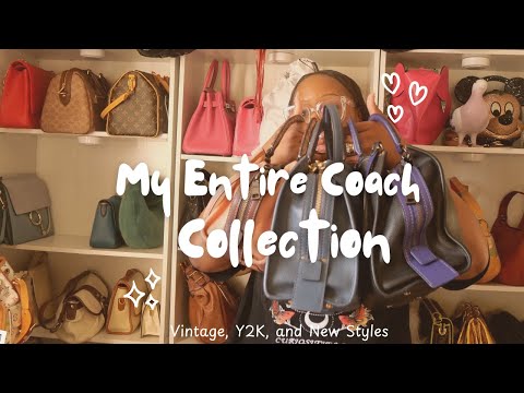 Entire Coach Collection | Vintage, Y2k, and New Styles