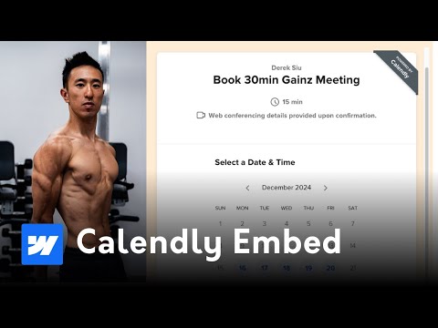 🚀 How to Embed Calendly in Webflow (Step-by-Step Guide) | Add a Booking System FAST!