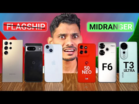 Don't Buy These Phone - Mid rangers Phone vs Flagships Phone in 2024 !