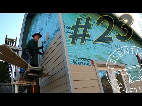 Putting Siding On A Shop: Shop Build #23